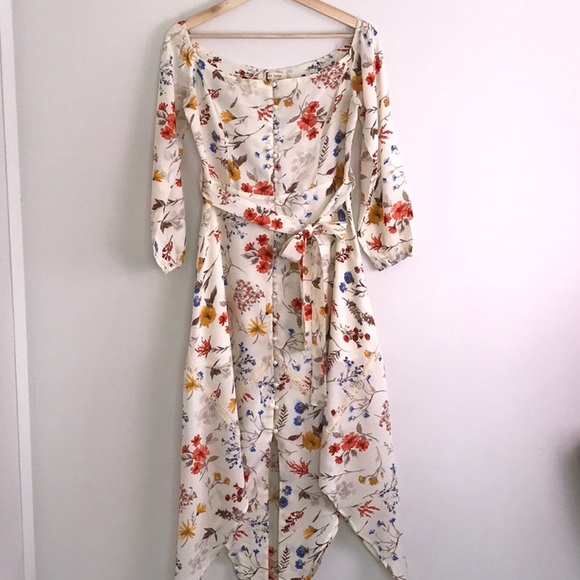 Wild About Flowers Off Shoulder Midi - Picture 3 of 8